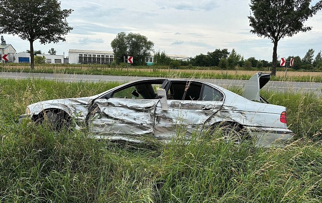 Bild: Unfall bei Ebeleben
