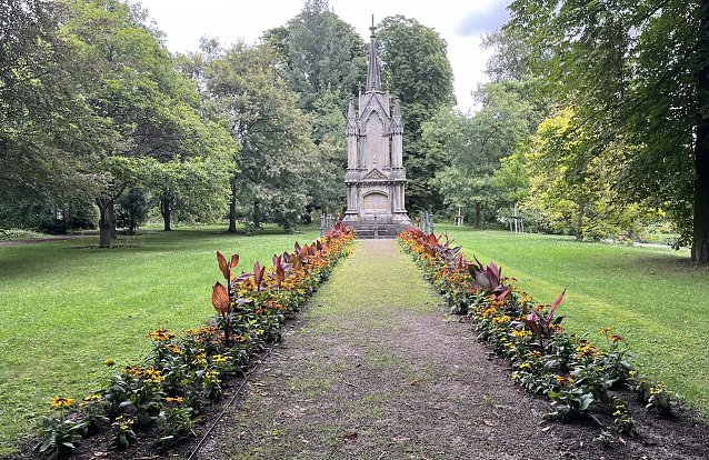 Bild: Im Arboretum Bad Langensalza
