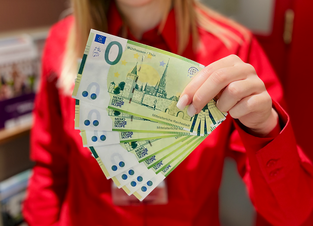 Bild: Der neue Null Euro Sammelgeldschein