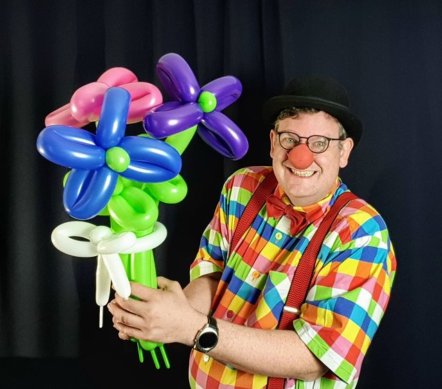 Bild: Clown Benji Wiebe