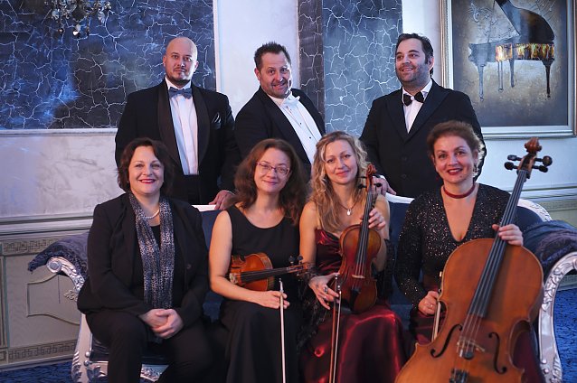 Bild: Ten&ouml;re mit Streichquartett imKulturhaus Schwanenteich 