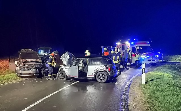 Bild: Folgeunfall auf der Umleitungsstrecke 