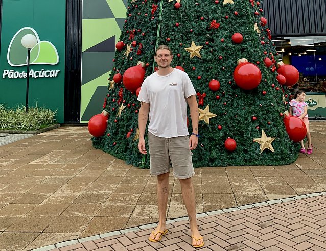 Bild: Weihnachten in Ubatuba (Brasilien)