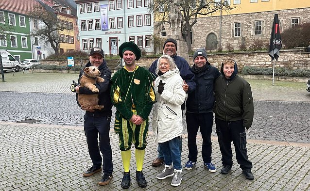 Bild: Besuch aus Amerika in Bad Langensalza