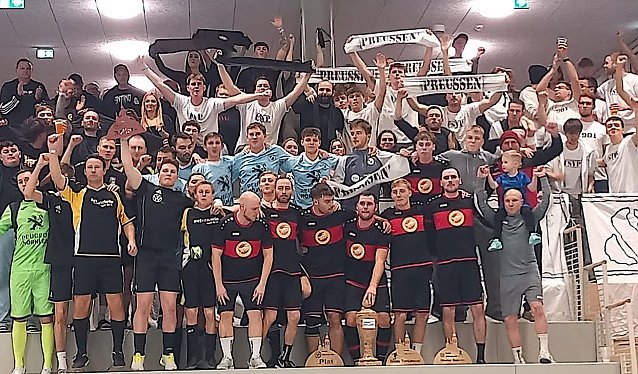 Bild: Hat ein bisschen was von Preu&szlig;en IV. Mannschaft: Turniersieger Lok Gotha