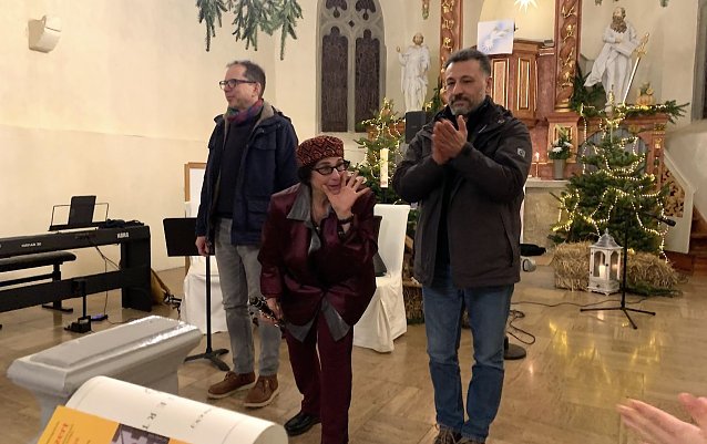 Bild: Klezmer f&uuml;r den Frieden in Gro&szlig;engottern 
