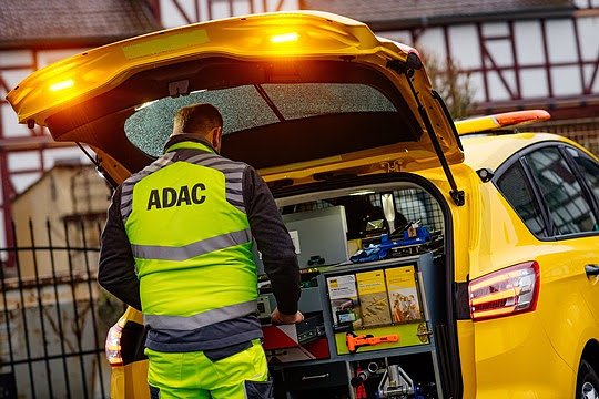 Bild: Pannenhefer im Einsatz