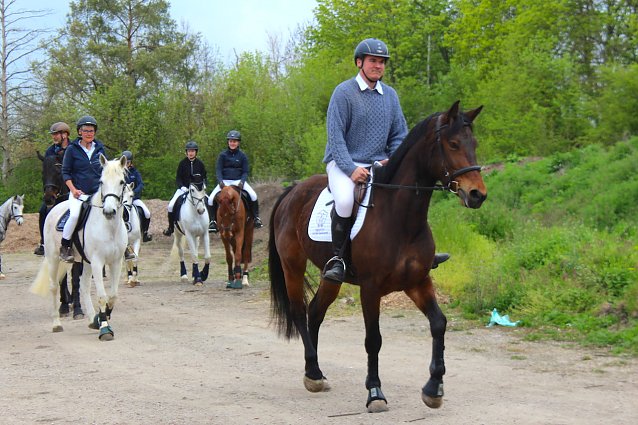Bild: Start zum Novalisritt in Bad Tennstedt 2023 (Archiv)