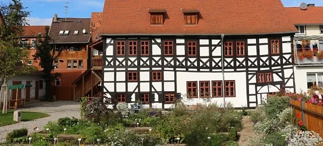 Bild: Kaffeepause im Apothekenmuseum