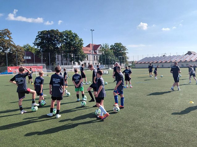 Bild: Feriencamp beim Nachwuchs des FSV Preu&szlig;en Bad Langensalza