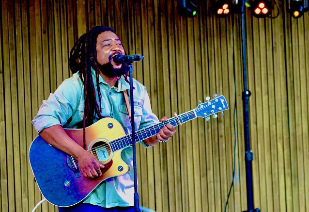 Bild: Auch optisch lie&szlig; Bob Marley aus dem Reggae-Himmel gr&uuml;&szlig;en