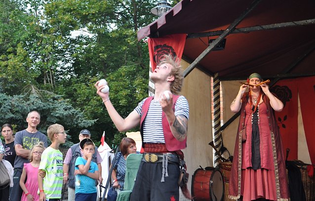 Bild: Duo ConFilius zum Mittelalterfest in Bad Langensalza 