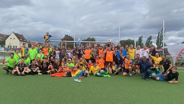 Bild: Buntes Miteinander beim 2. Unified-Cup von Spirit of Football in Erfurt