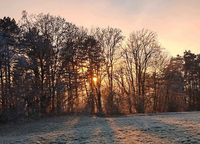 Bild: Sonnenuntergang im S&uuml;dharz