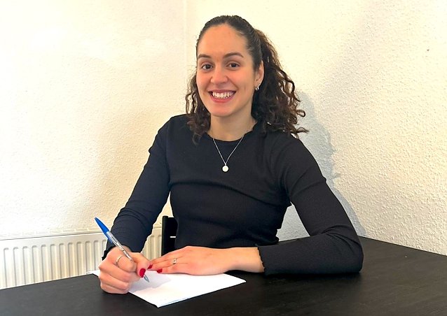 Bild: Neuzugang beim THC-Handballerin Kelly de Abreu Rosa 