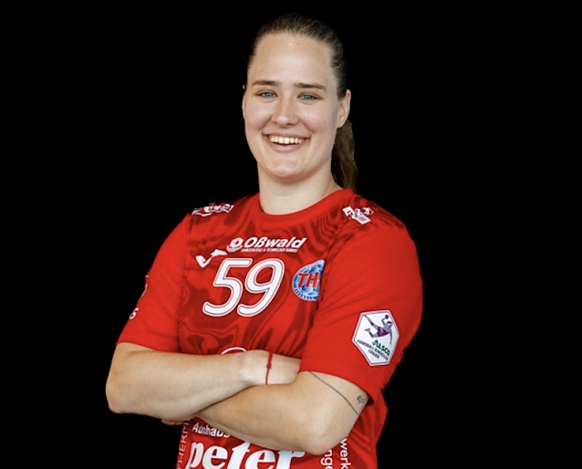 Bild: Die THC Spielerin Csenge Kuczora