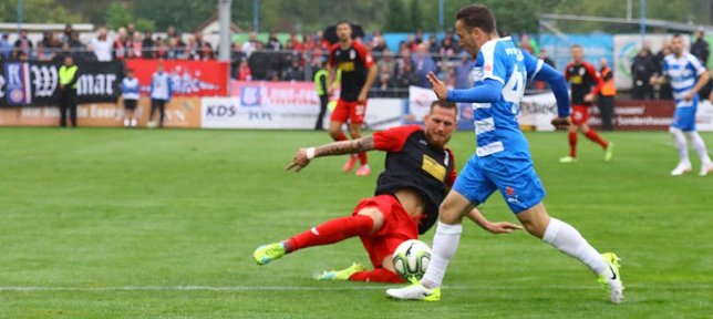 Bild: Sobotta im Angriff
