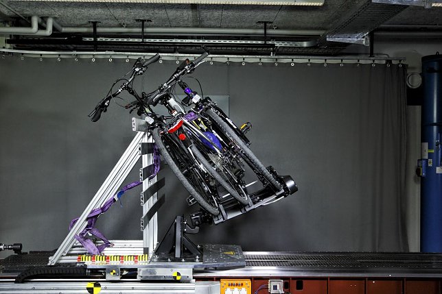 Bild: Fahrradtr&auml;ger im Test