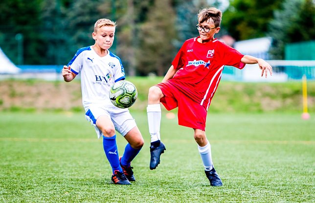 Bild: Marvin Blanke am Ball