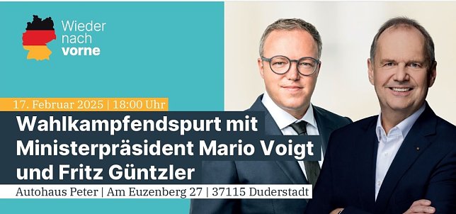 Bild: Endspurt bei der CDU