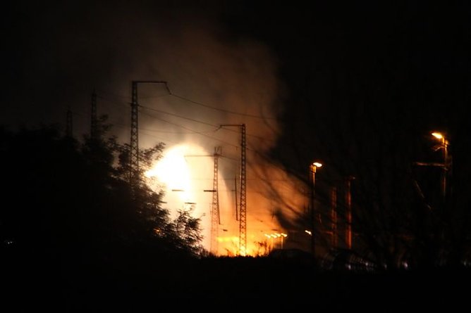 Zug-Unglück in Bleicherode (Foto: B. Peter) Zug-Unglück in Bleicherode (Foto: B. Peter)