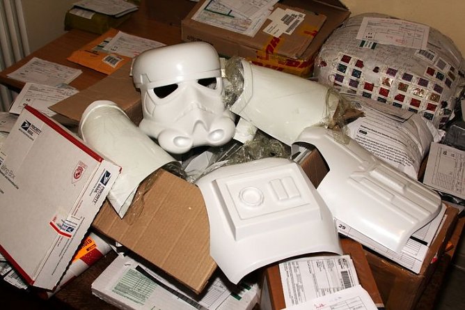 Vernichtete Sternenkrieger (Foto: Zoll)