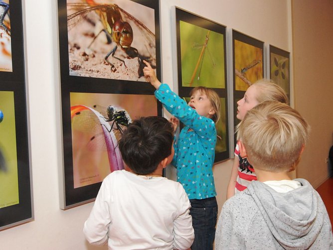 Kinder der Barf&uuml;&szlig;ergrundschule in Erfurt sind begeistert.  (Foto: Quelle: Michaela Heinemann)