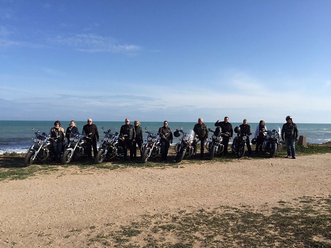 Die Rocketfreunde weilten im Februar im sch&ouml;nen Spanien. (Foto: Foto: privat)