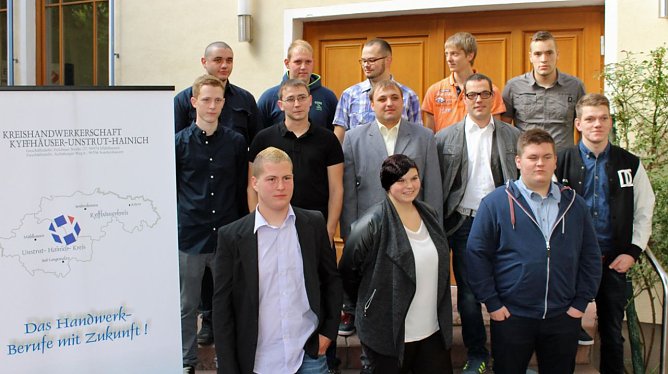 Freisprechung und Jubiläum (Foto: Karl-Heinz Herrmann) Freisprechung und Jubiläum (Foto: Karl-Heinz Herrmann)