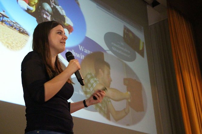 Lehrreich und unterhaltsam - der Science Slam der Hochschule geht in die n&auml;chste Runde (Foto: Angelo Glashagel)