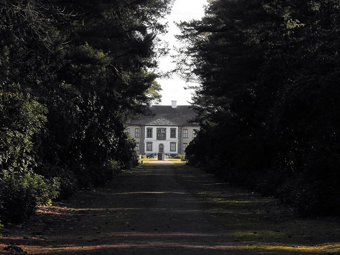 Peter Blei zu Besuch auf Schloss Oranienbaum (Foto: Peter Blei)
