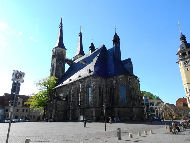 Peter Blei unterwegs in K&ouml;then (Foto: Peter Blei)