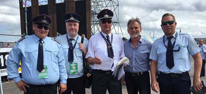 In Rostock mit dabei (Foto: Pressestelle UHK)