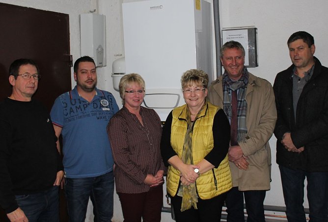 Besuch im Vereinshaus (Foto: privat)