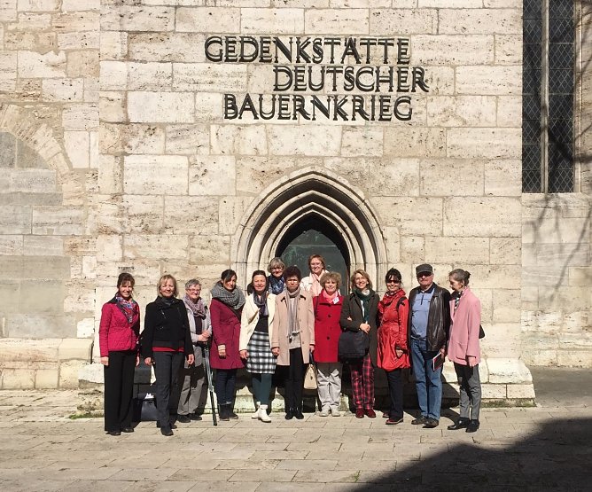 Lutherfinder aus ganz Th&uuml;ringen zu Gast in M&uuml;hlhausen (Foto: Cindy Michael)