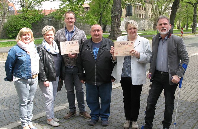 Freude bei Kleing&auml;rtnern (Foto: Kreisverwaltung UH)