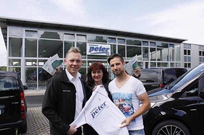 Werbung f&uuml;r Ohmrathon (Foto: Heidi Fischer)