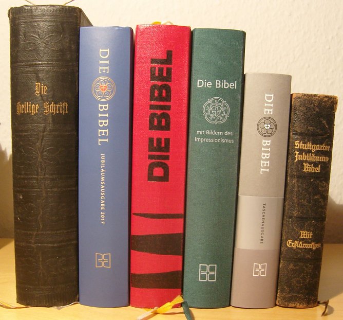 Hast du auch eine? - Bibelausstellung in M&uuml;hlhausen (Foto: Divi-Blasii-Kirche M&uuml;hlhausen)