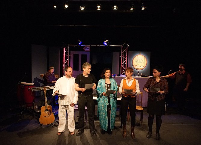 Himmel und H&ouml;lle in der 3K-Theaterwerkstatt (Foto: 3K- Kunst, Kultur, Kommunikation e. V.)