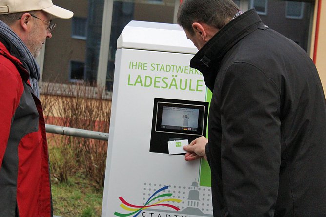 Jetzt mit dem E-Auto besser nach Sondershausen (Foto: Karl-Heinz Herrmann)
