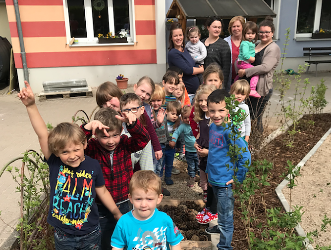 Kindertagesst&auml;tte "Sandh&auml;schen" in G&ouml;rmar (Foto: Pressestelle Landratsamt Unstrut-Hainich-Kreis)