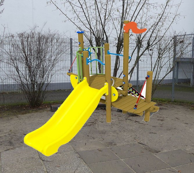 Die kleine Meerjungfrau kann einziehen  (Foto: Sparkasse Unstrut-Hainich-Kreis)