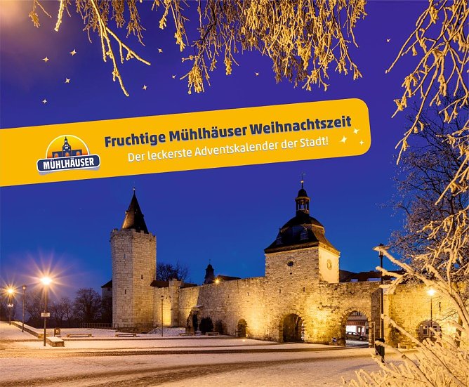 Fruchtiger Adventskalender zum 111. Geburtstag (Foto: Wirtschaftsbetriebe M&uuml;hlhausen)