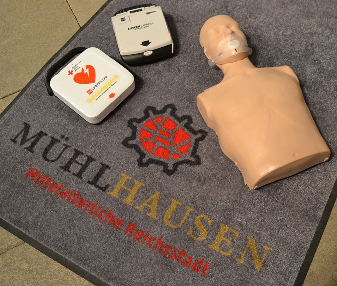 n M&uuml;hlhausen gibt es jetzt eine "Lebensretternetzwerk"  (Foto:  Anke Pfannstiel, Stadtverwaltung M&uuml;hlhausen)