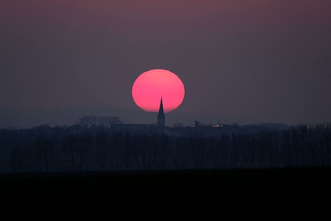 Ein seltenes Schauspiel (Foto: Peter Blei) Ein seltenes Schauspiel (Foto: Peter Blei)