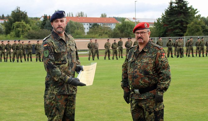 K&uuml;rzeste Kommandeurszeit der Bundeswehr (Foto: Karl-Heinz Herrmann)