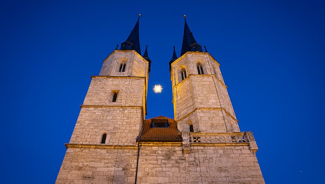 St. Jacobi in M&uuml;hlhausen  (Foto:  Tino Sieland &copy; Stadtverwaltung M&uuml;hlhausen)