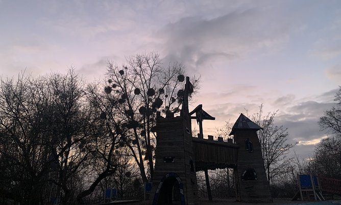 Spielplatz Petersberg in Nordhausen (Foto: oas)