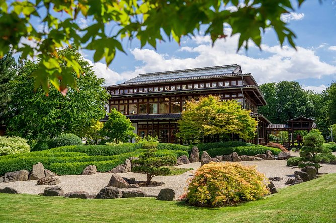 Der Japanische Garten in Bad Langensalza ist ein Au&szlig;enstandort der BUGA 2021 (Foto: BUGA 2021 Erfurt GmbH)