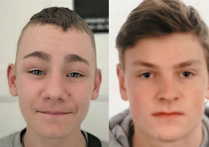 Der 16-j&auml;hrige Danny Voges und der der 15-j&auml;hrige Jan Luca Reinhardt werden seit Samstag vermisst (Foto: Landespolizeiinspektion Nordhausen)